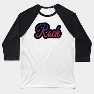 Rock Baseball T-Shirt